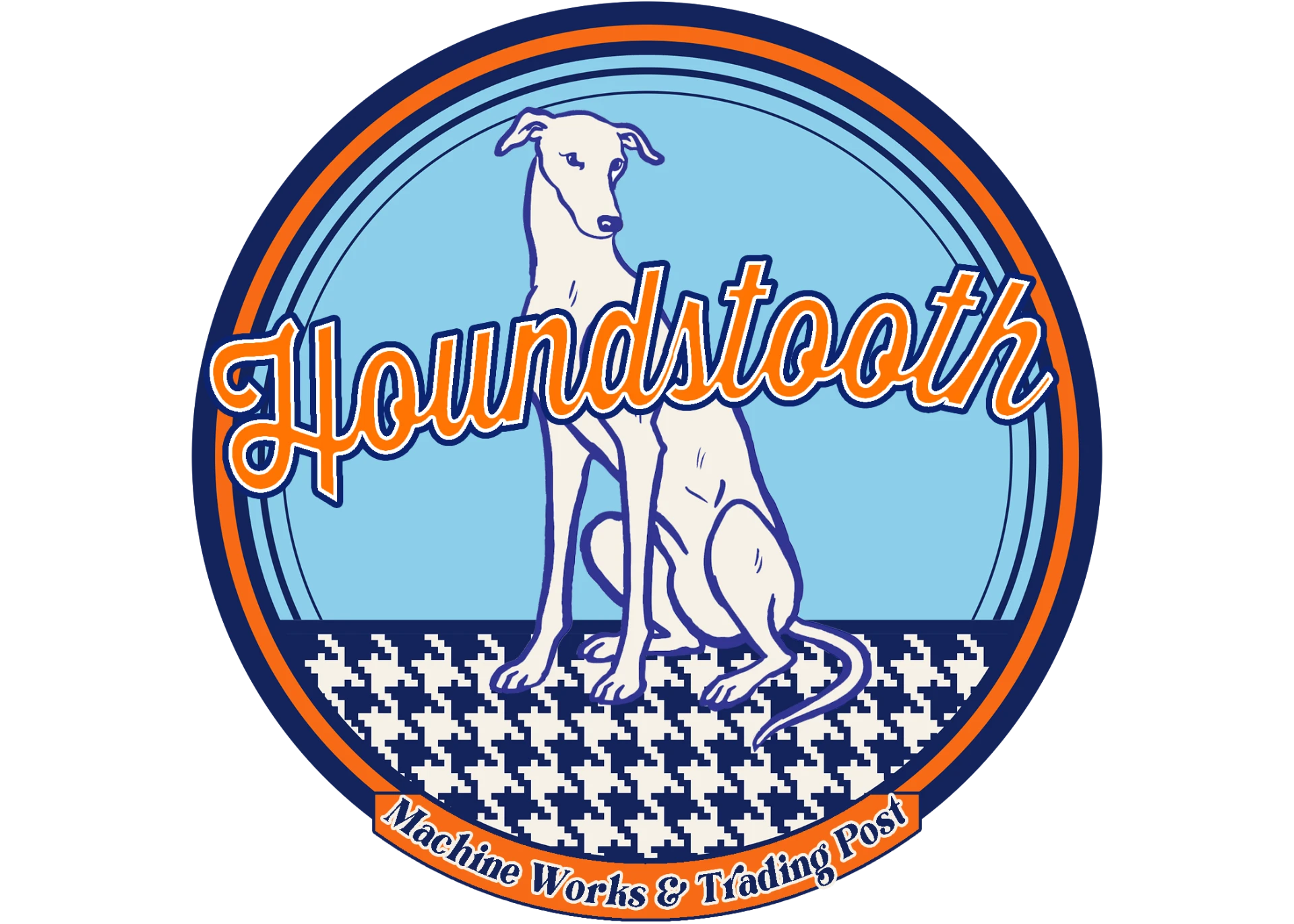 Houndstooth logo — Gulf livery variation